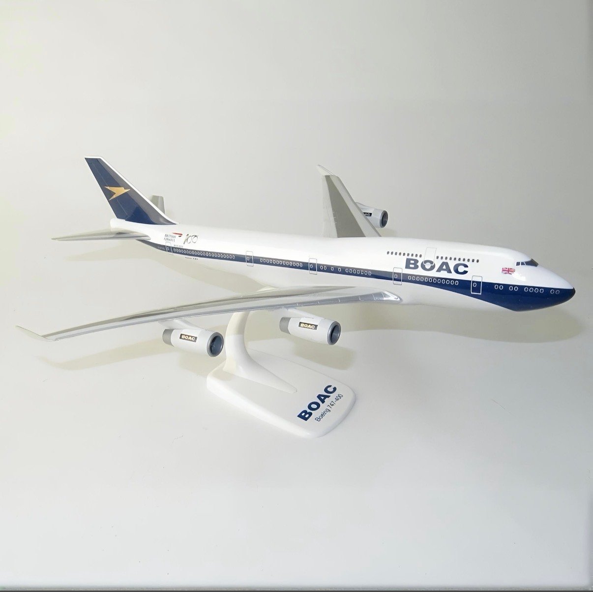 BOAC Boeing 747‑400 Retro Model